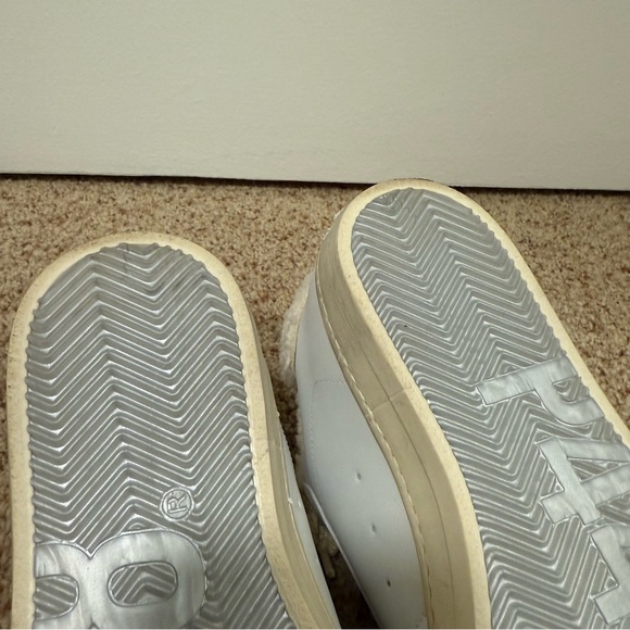 P448 White Sneakers with Sherpa - Picture 6 of 8